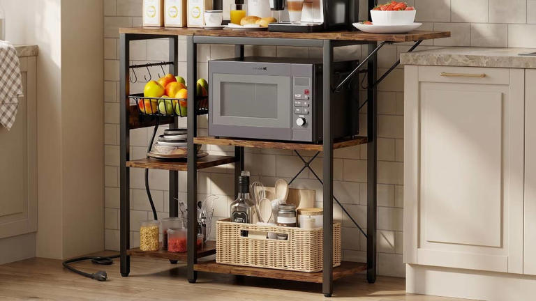 Walmart's Keenstone baker's rack: Now $88, perfect for small kitchens ...