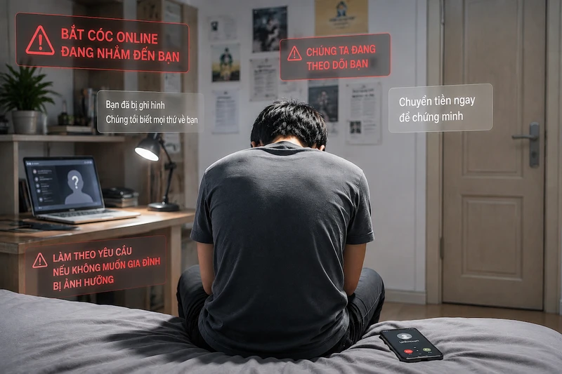 Lo ngại bắt cóc online với người trẻ