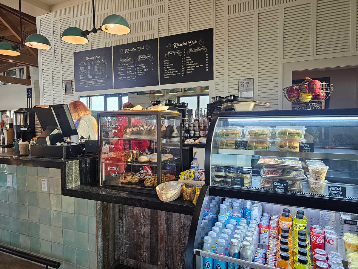 Roasted Oak Coffee and Wine Bar, The Lodge at Gulf State Park