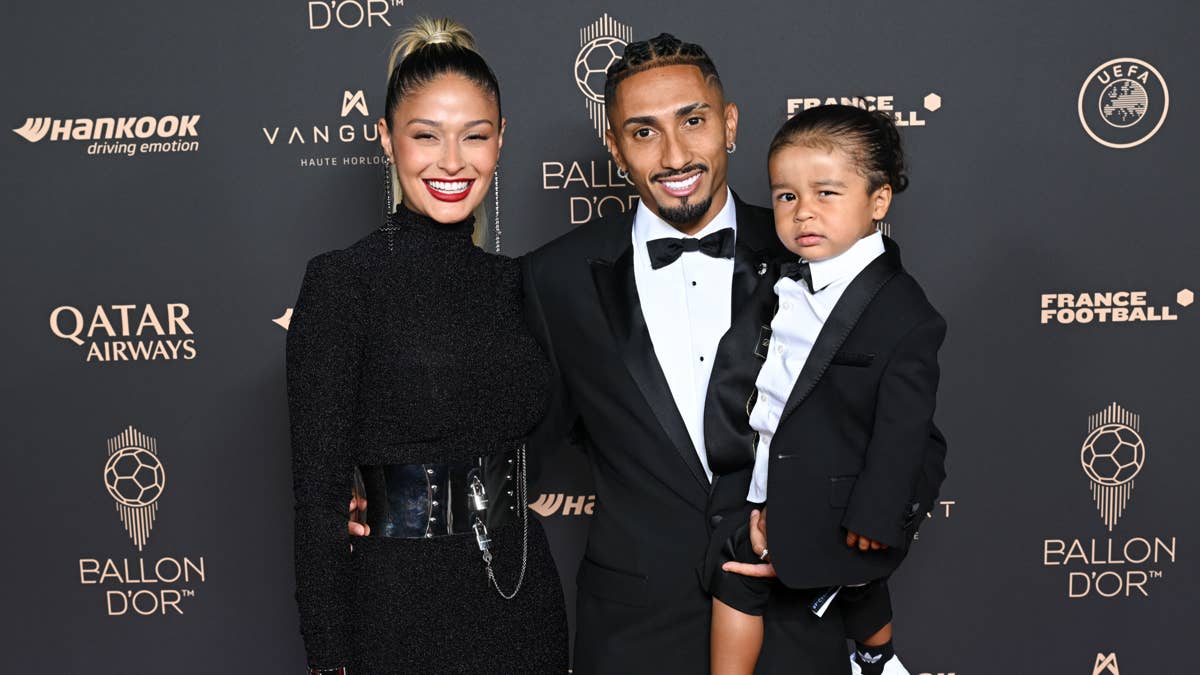 Who is Brazilian footballer Raphinha's wife? Meet Natalia Rodrigues ...