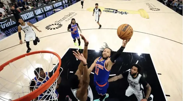 Knicks end 53-year wait, beat Spurs 94-90 to win NBA championship