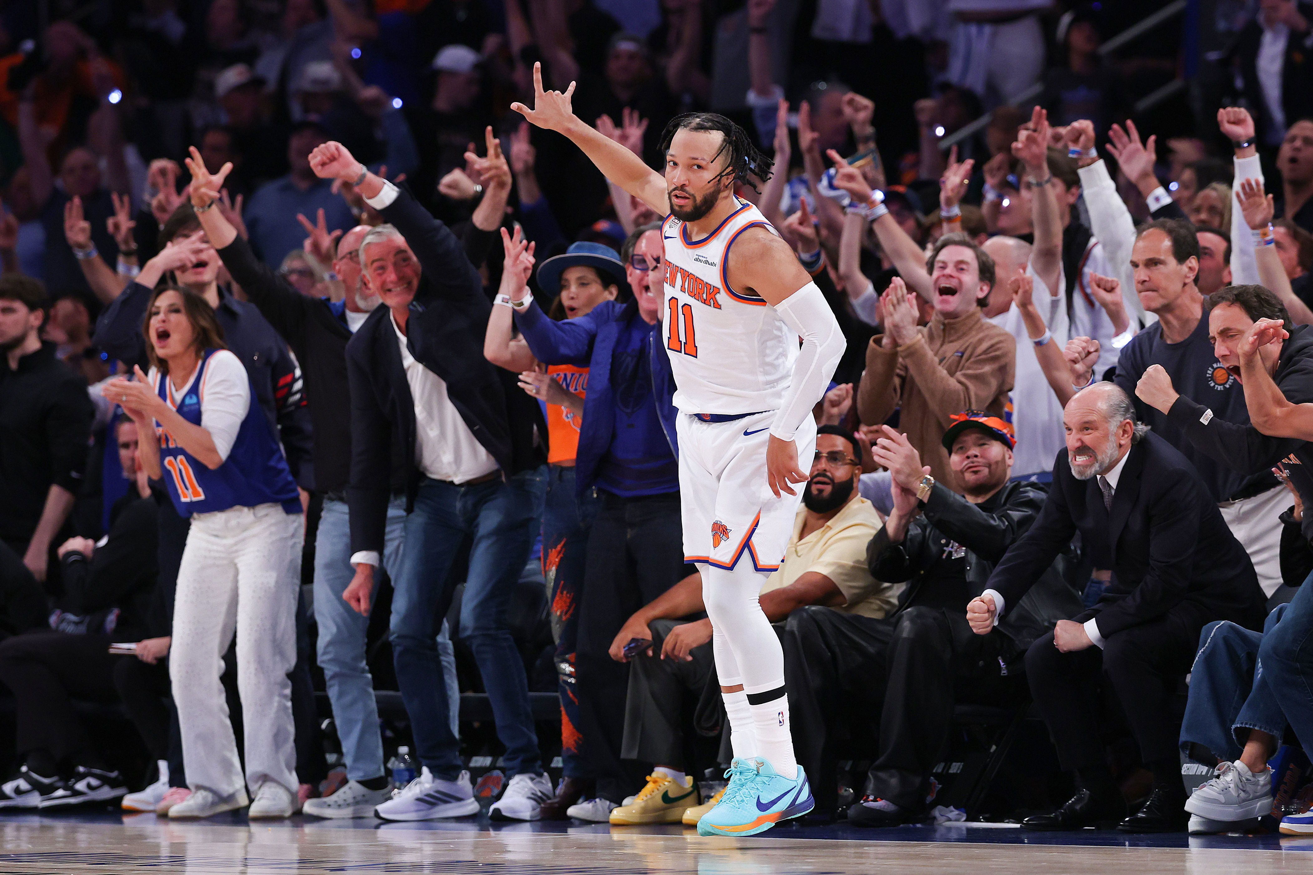 Knicks win first NBA title since 1973 with 94-90 victory over Spurs in ...