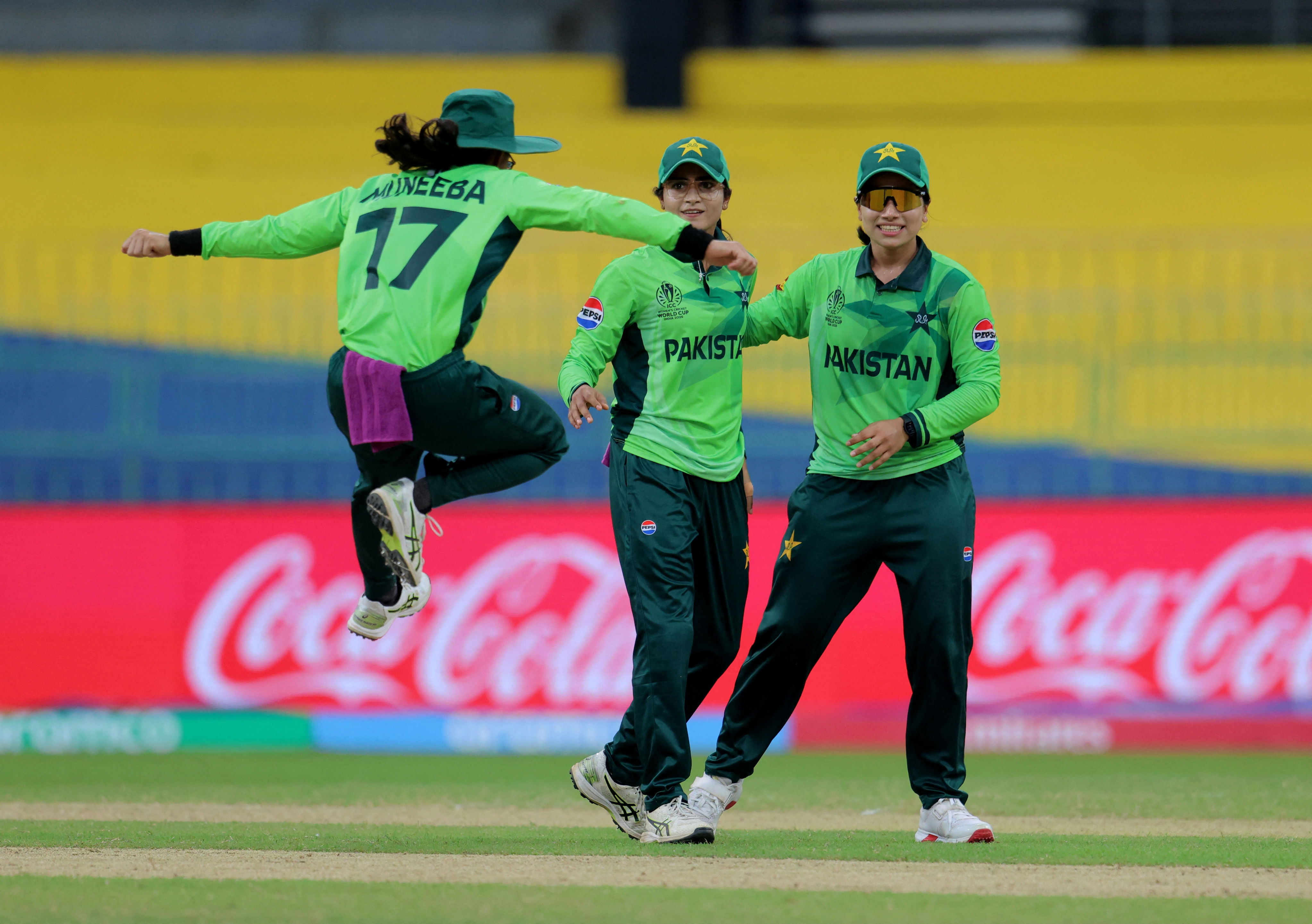 Pakistan have lost both their warm-up matches. Courtesy: Reuters