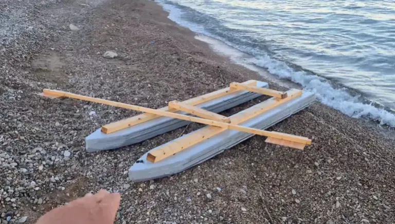 Man living on his hand-built solar-powered yacht that can run forever ...