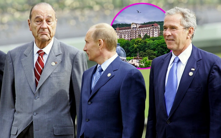 L'hôtel où Chirac a dormi « entre Poutine et Bush » accueille le G7