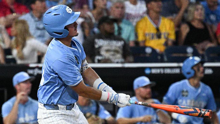 North Carolina's starting pitcher and lineup against West Virginia