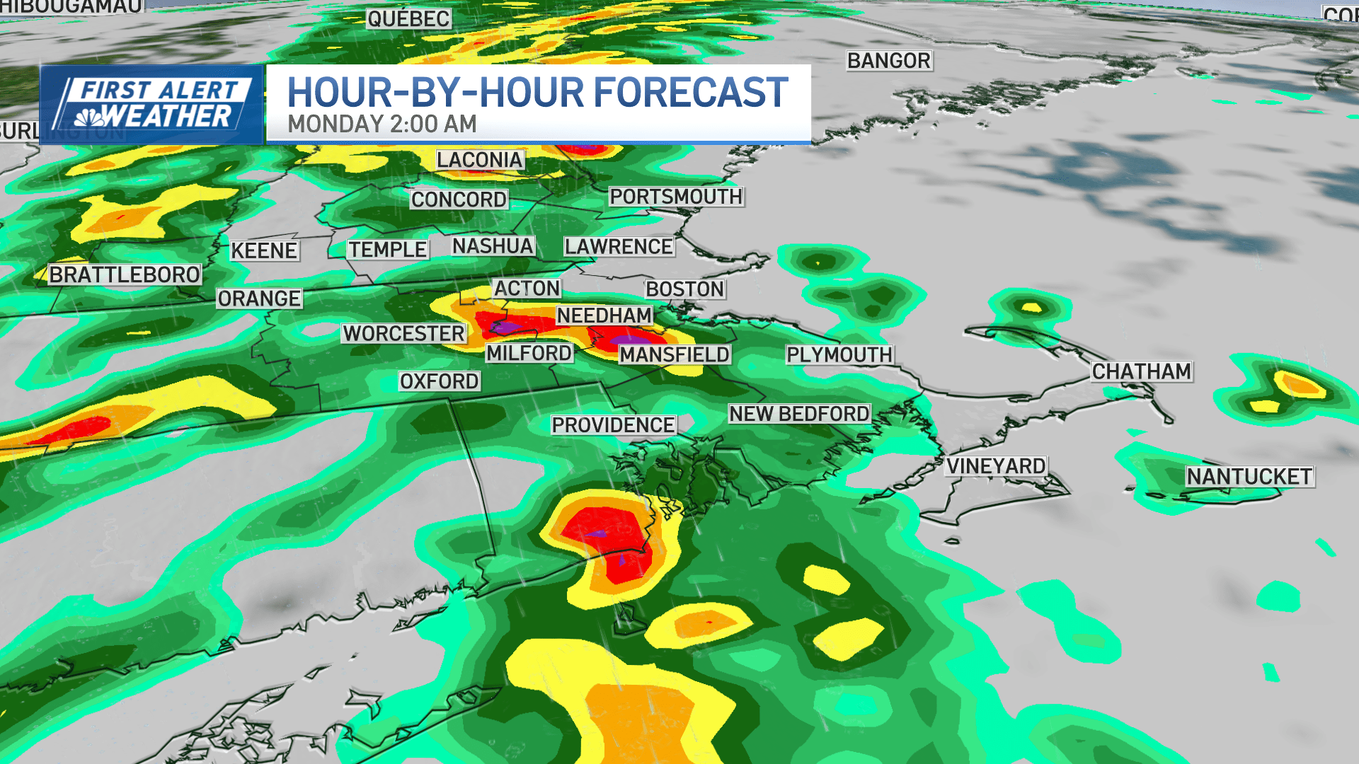 Another hot, dry day before scattered rain, thunderstorms move in overnight