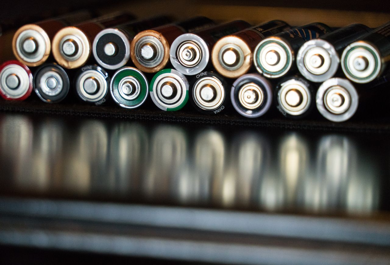 battery storage in fridge