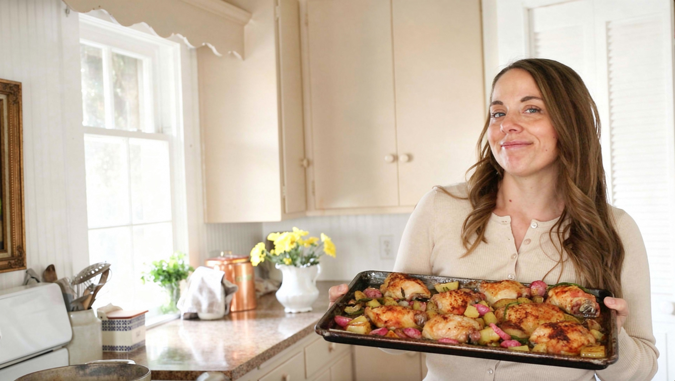 This spring menu plan makes dinner feel easy again