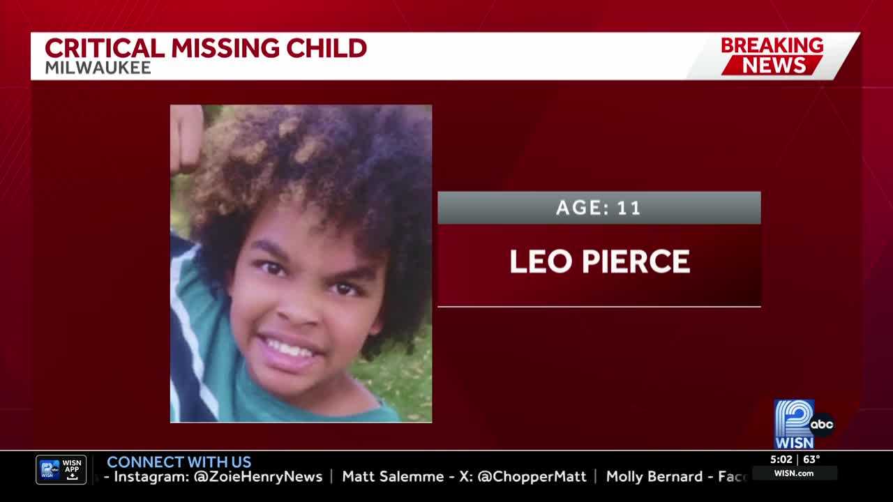 Milwaukee police located critically missing Leo Pierce