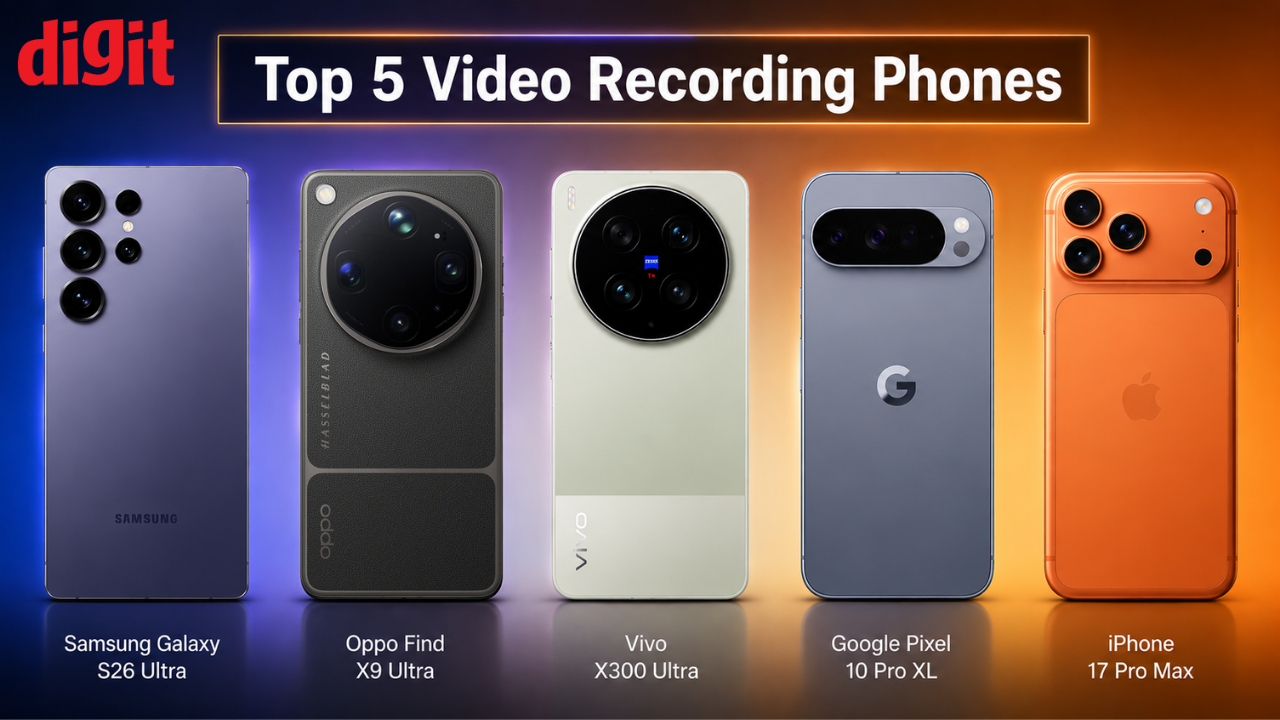 Top 5 flagship smartphones for video recording in 2026