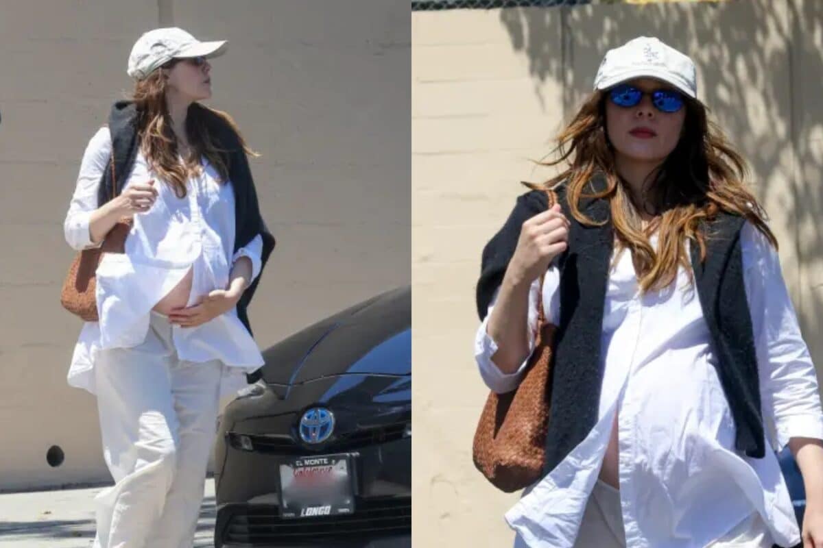 Elizabeth Olsen expecting first child with husband Robbie