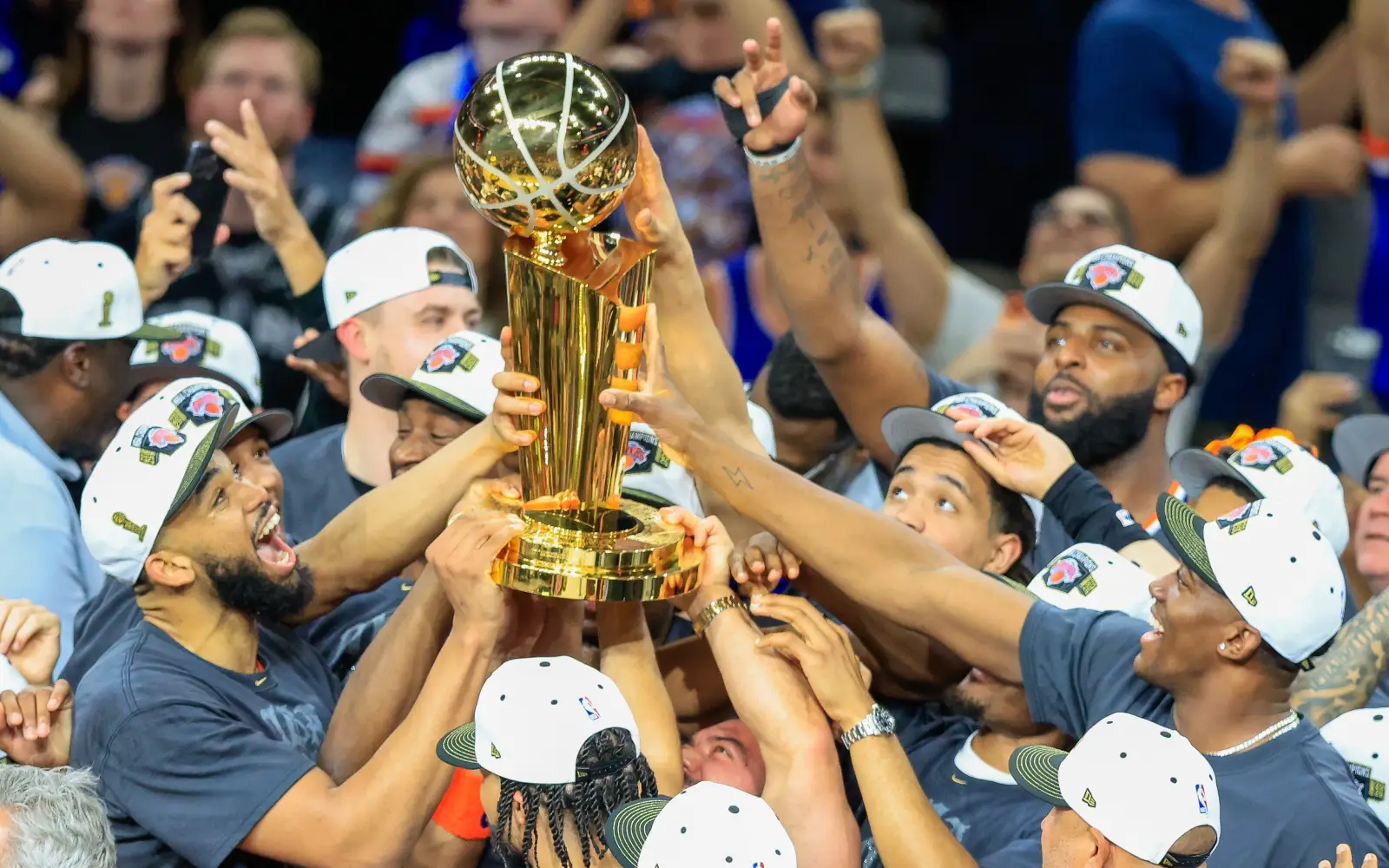 Knicks beat Spurs to claim first NBA title in 53 years