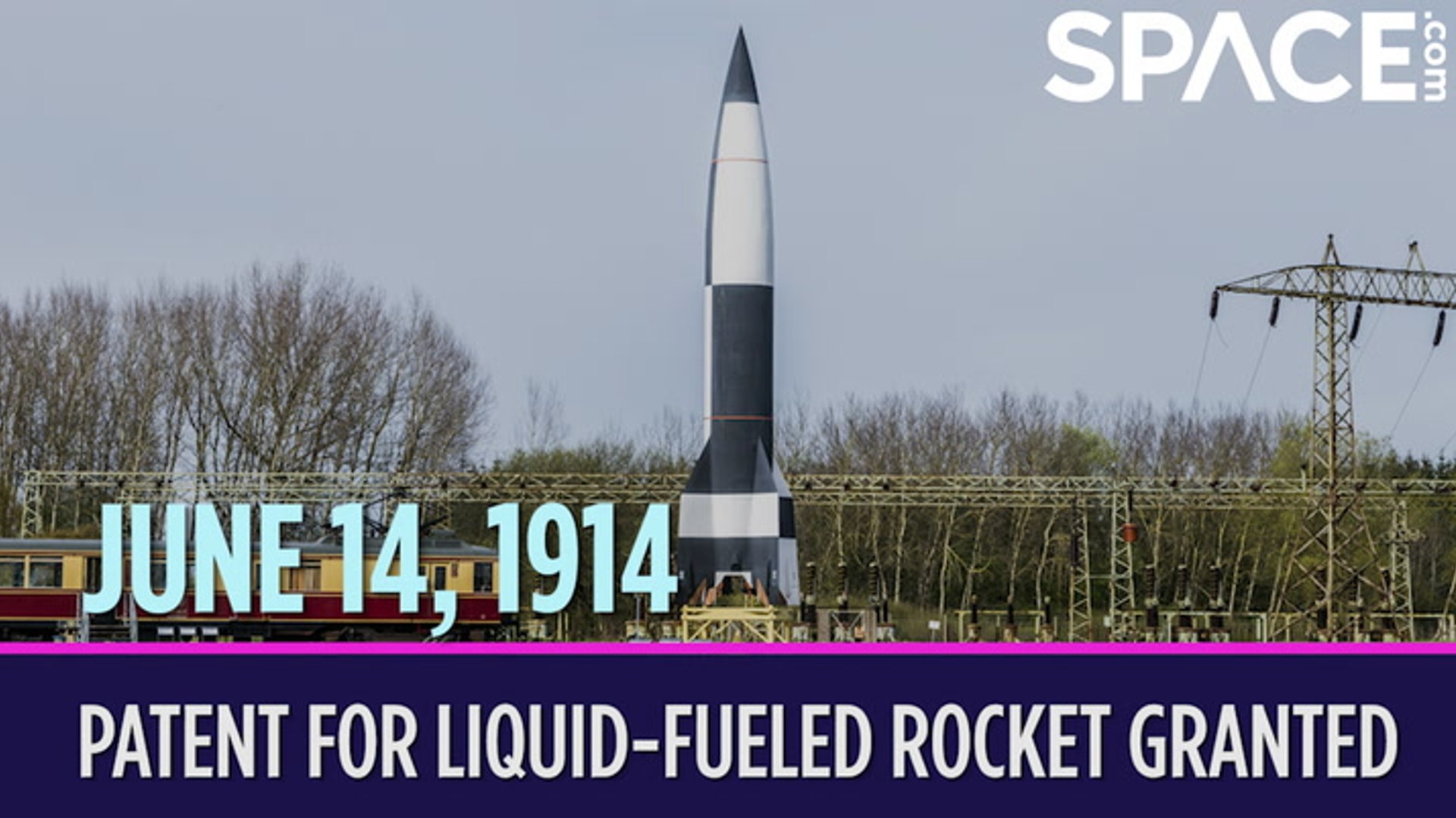 OTD in space – June 14: Patent for liquid-fueled rocket granted
