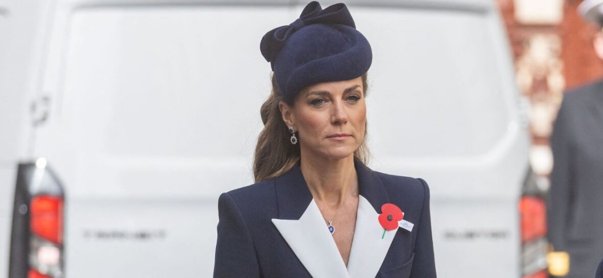 The Princess Of Wales At Anzac Day Ceremony In London