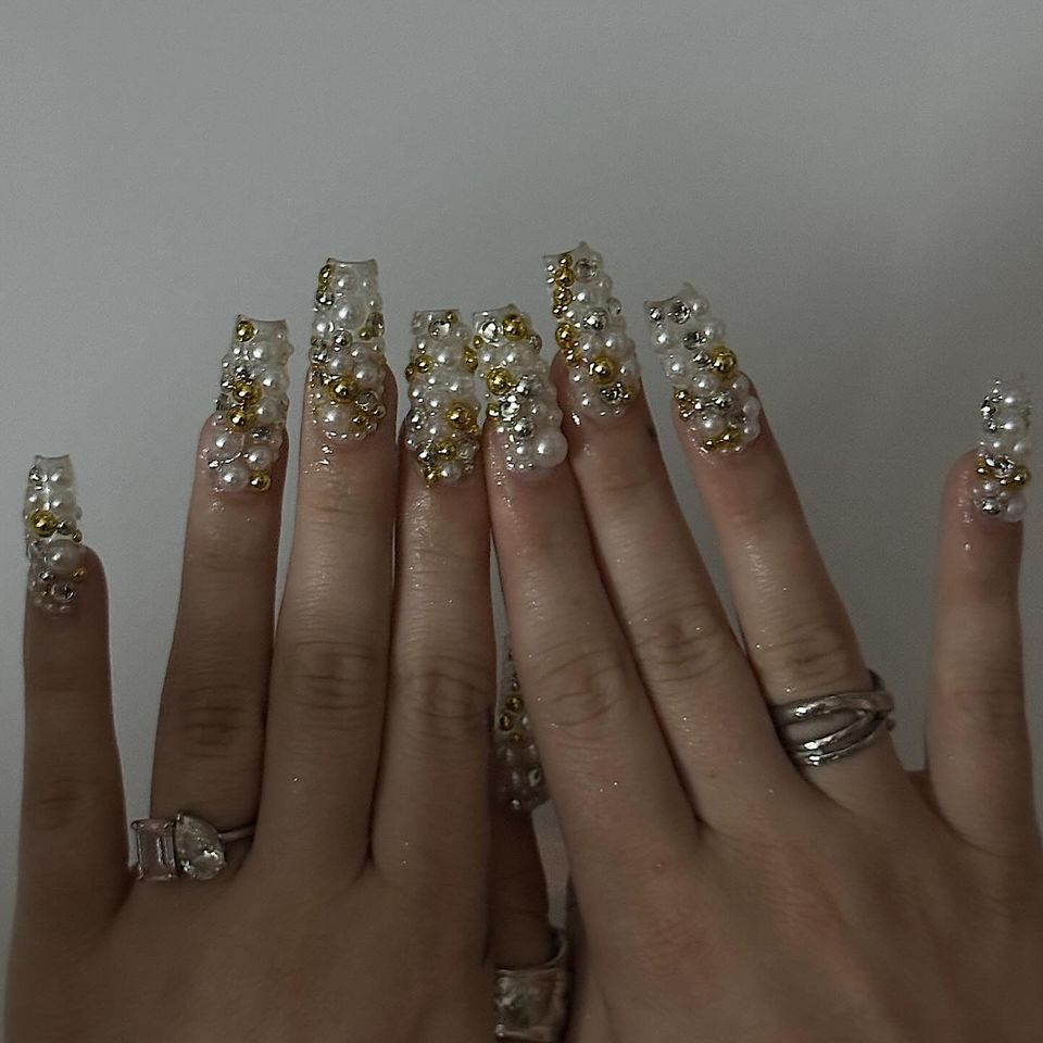 pearl nail decals