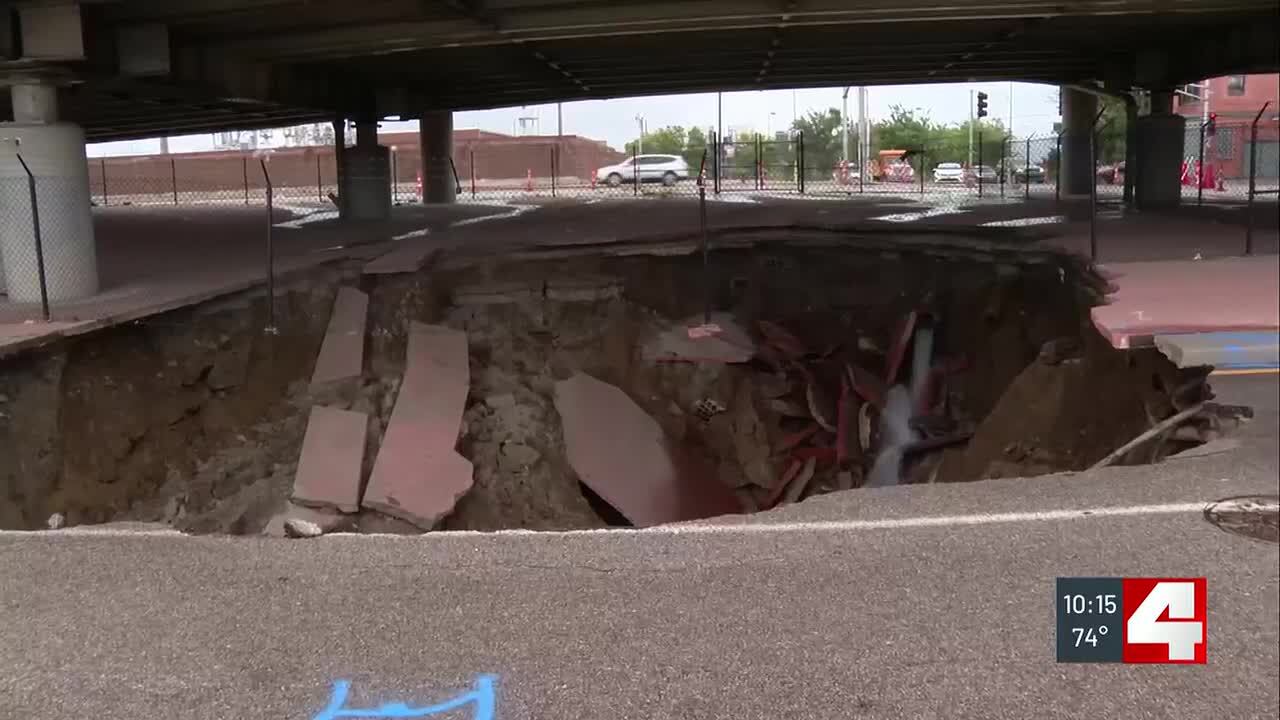 I-44 downtown will remain closed at least through next weekend