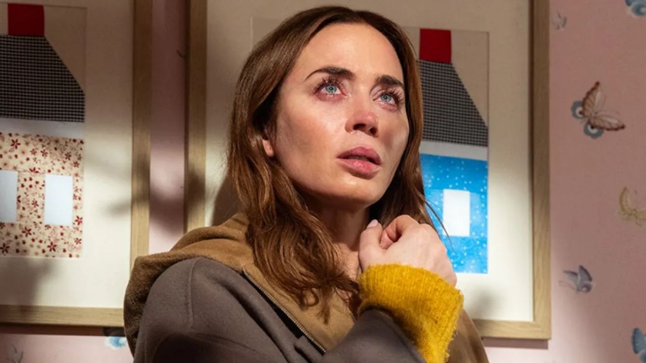 Emily Blunt en la película El día de la revelación. - Universal Pictures.