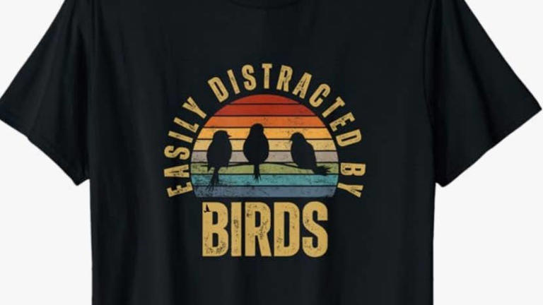 Amazon is selling funny bird watching tees that can still arrive before ...