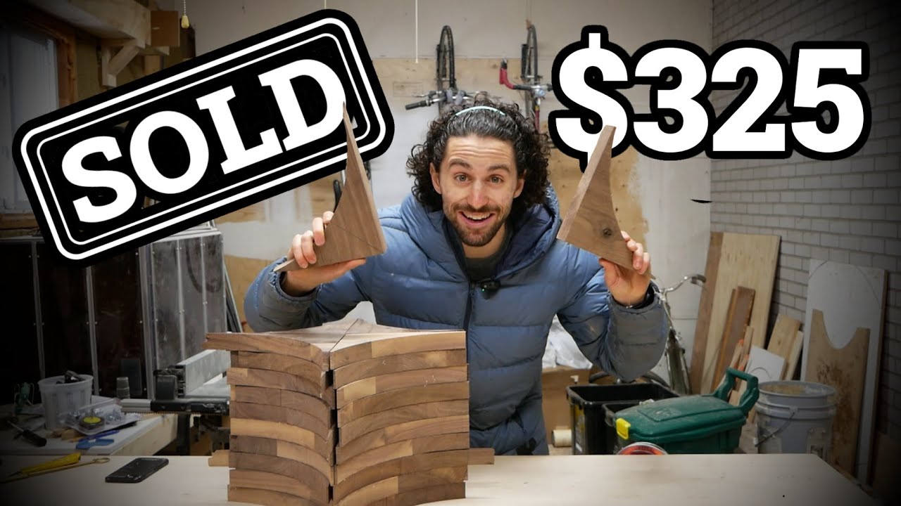 I turned free scraps into a $325 cutting board! 🪚