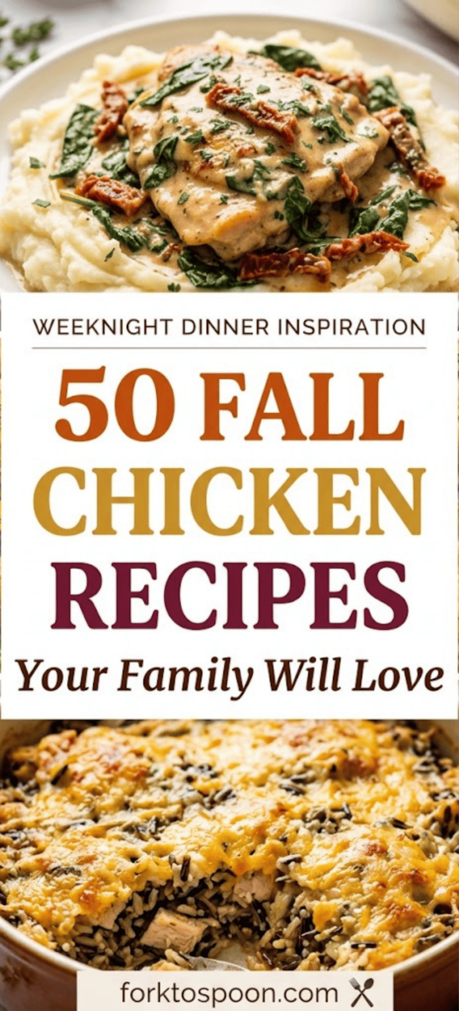 50 fall chicken recipes your family will love