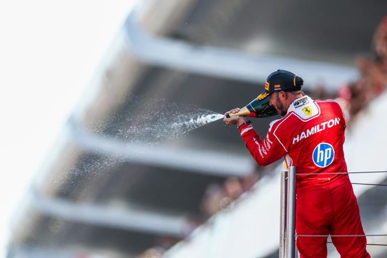 Lewis Hamilton ends winless streak, gets first F1 victory with Ferrari