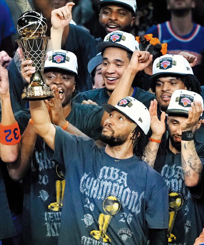 Knicks capture NBA title after 53-year wait
