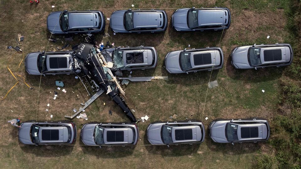 Six killed in mid-air collision of helicopters over Rio de Janeiro | Video