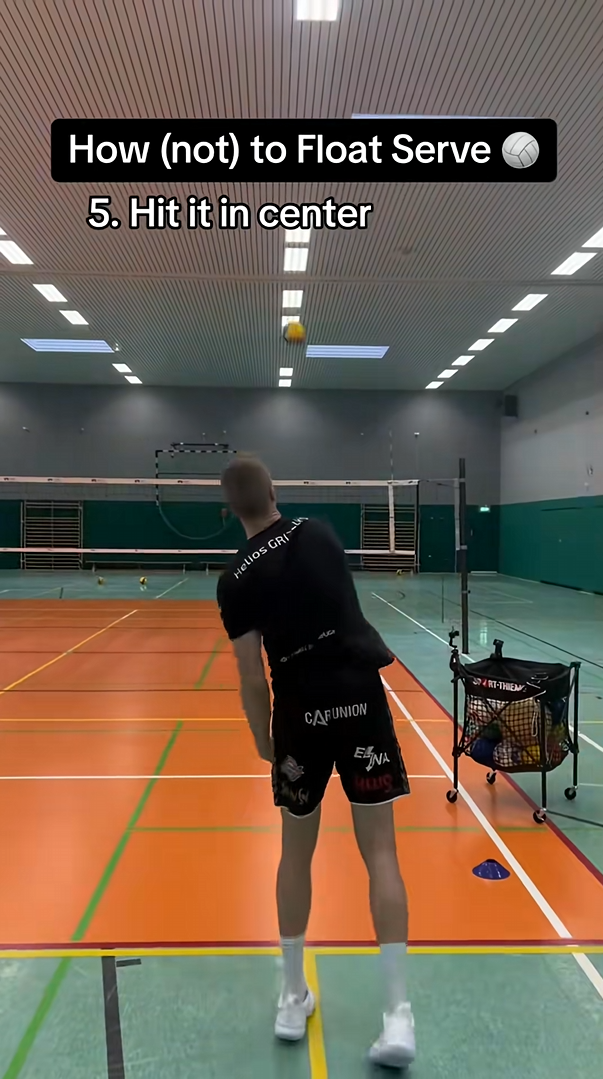 How to master the float serve in volleyball for better control