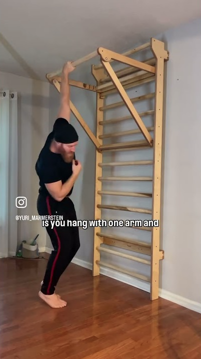How hanging exercises build grip strength and shoulder control