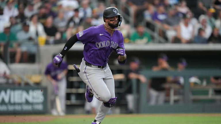 Rockies offense sets franchise record in blowout win over Athletics
