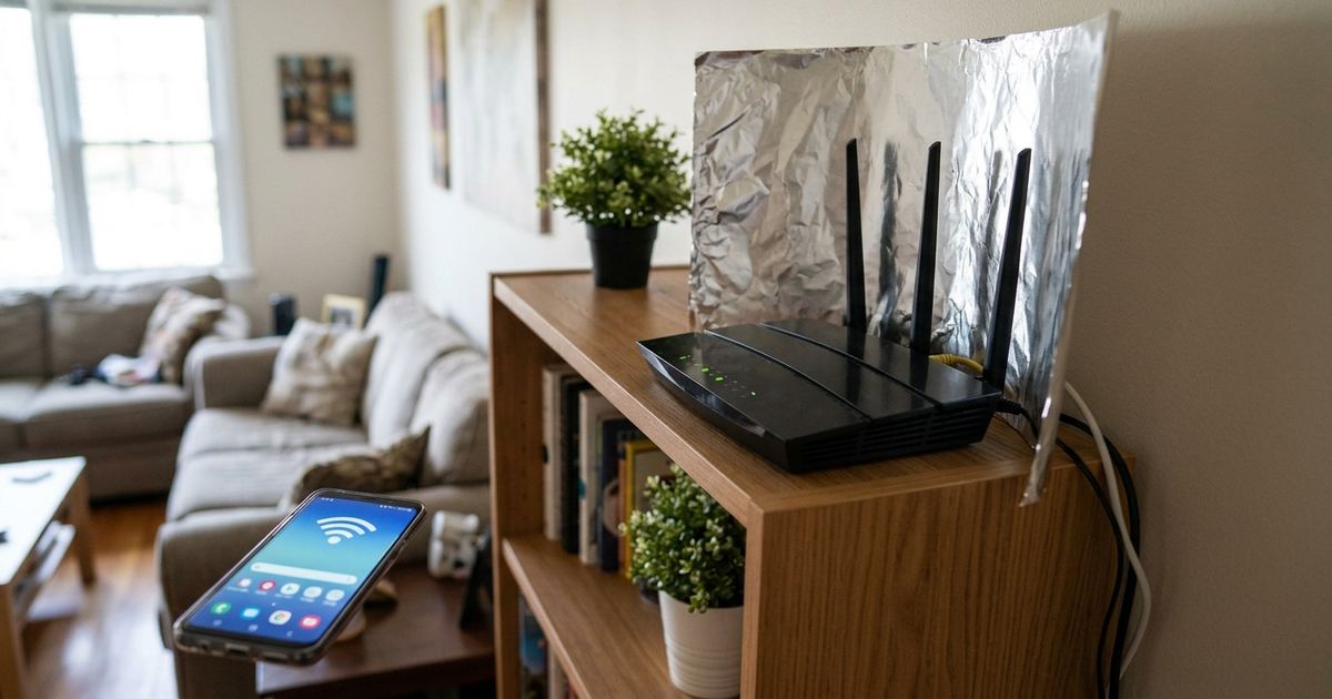 Coloque papel alumínio sob o modem Wi-Fi: por que isso é recomendado e ...
