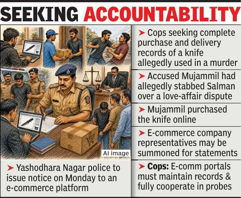 E-comm firm to get notice over knife used in murder