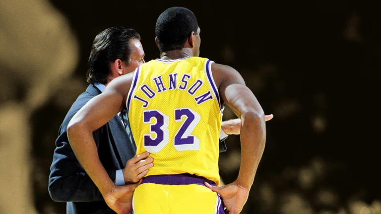 Pat Riley recalled the exact moment Magic Johnson acknowledged him as a ...