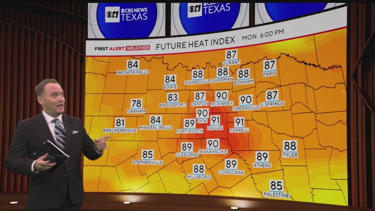 North Texas stays storm-free Sunday as low rain chances return Monday