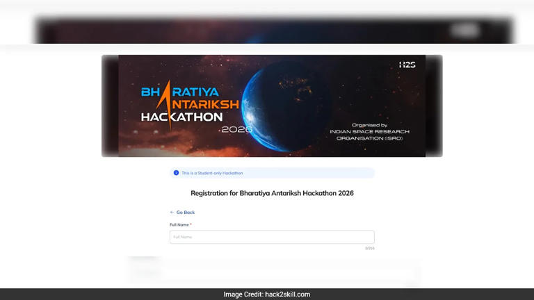 ISRO launches Bharatiya Antariksh Hackathon 2026; check eligibility ...