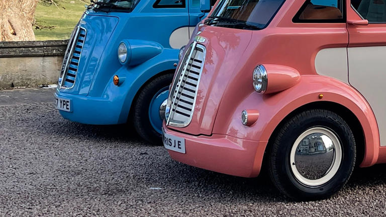 The world's cutest commercial van has a body like a supercar