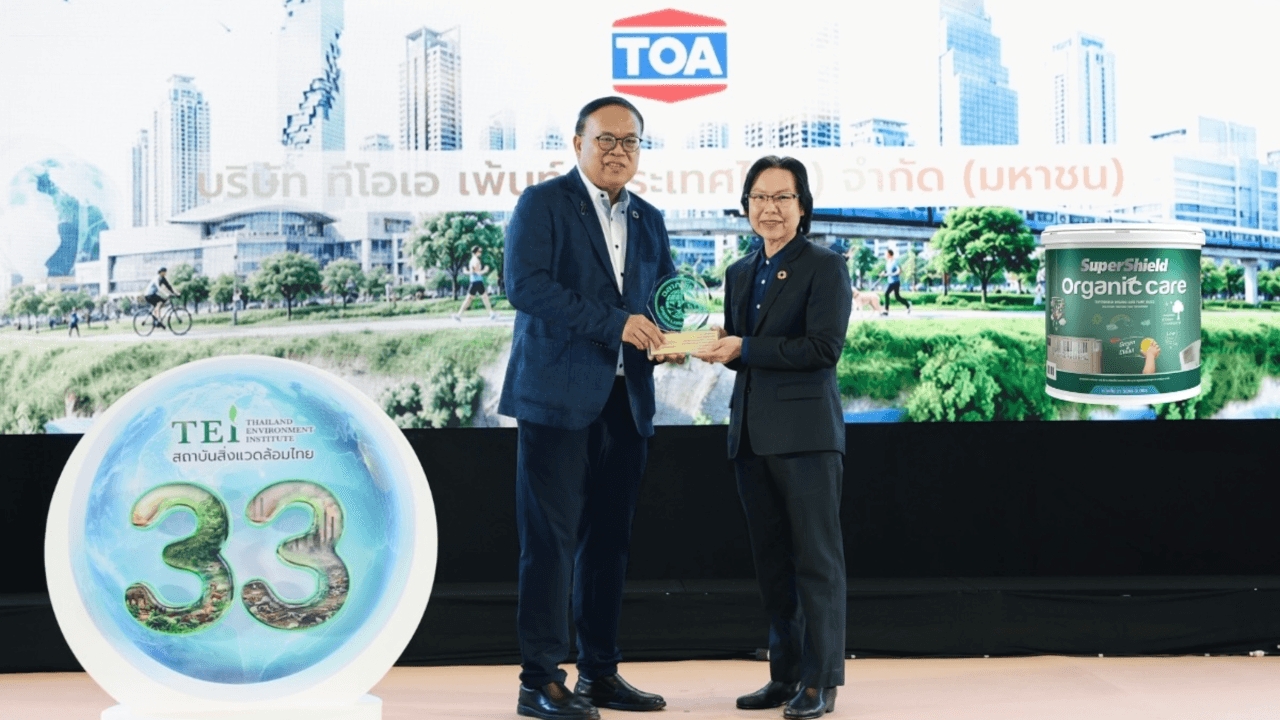 TOA เร่งขับเคลื่อน Green Product ยกระดับมาตรฐานวัสดุก่อสร้างไทย
