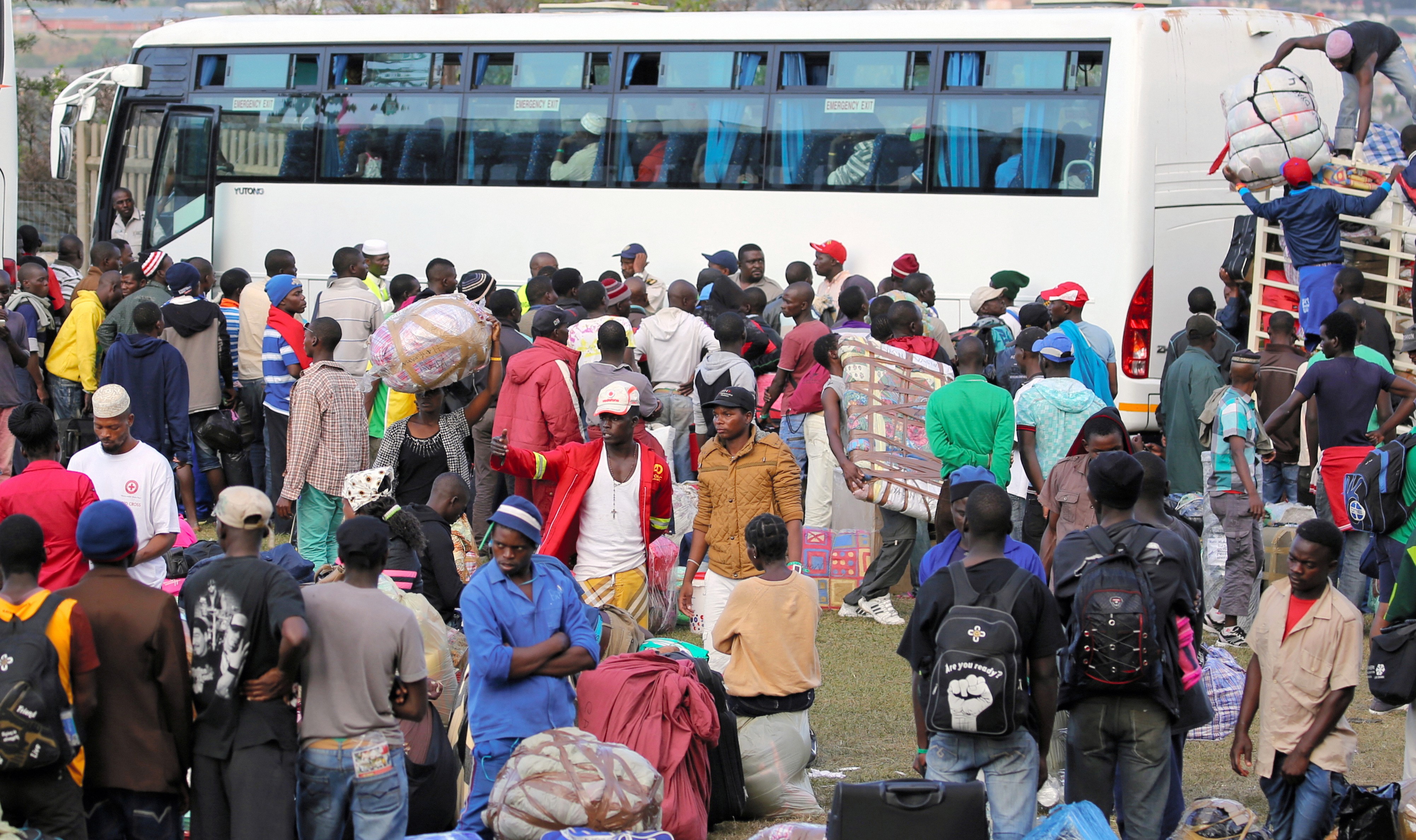 Malawian buses begin long journey back home