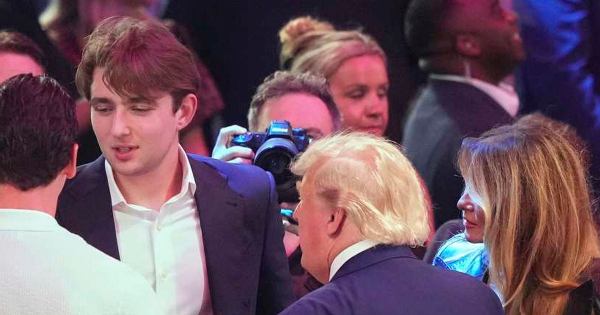Barron Trump returns to the spotlight at UFC Freedom 250 after four
