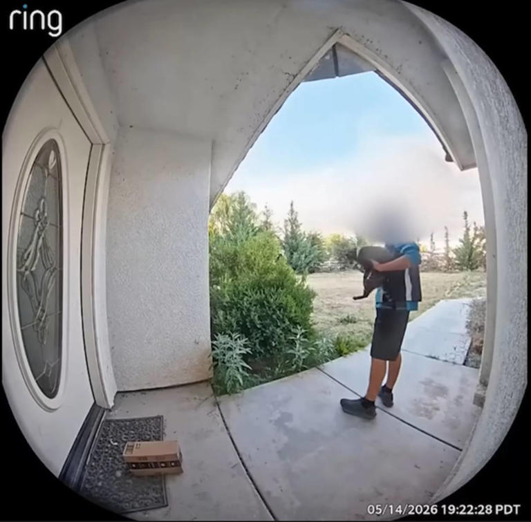 Amazon delivery driver makes shocking claim after being caught taking ...