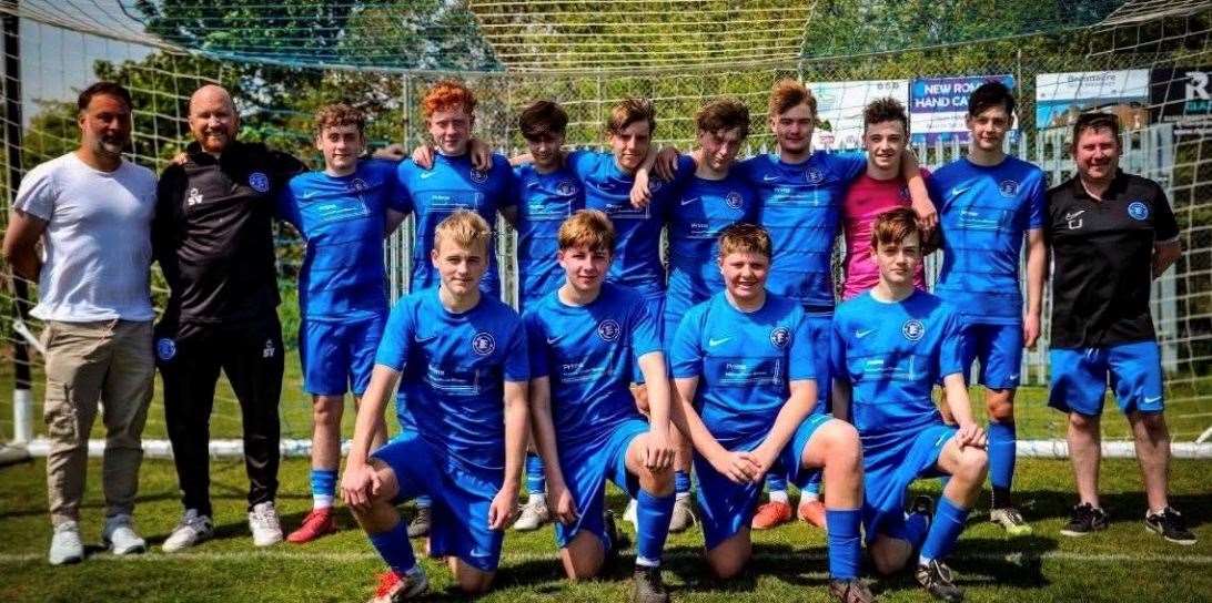New Romney under-15s crowned Ashford & District Youth League’s 2025/26 ...