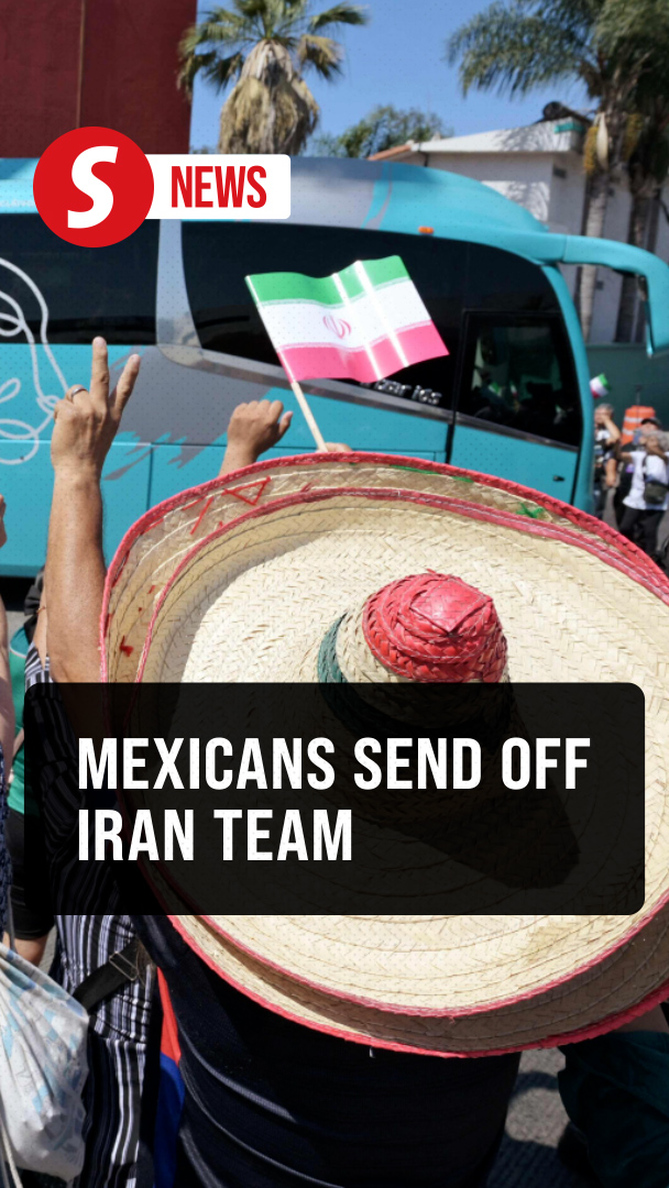 Iran team gets Mexican sendoff before traveling to the US