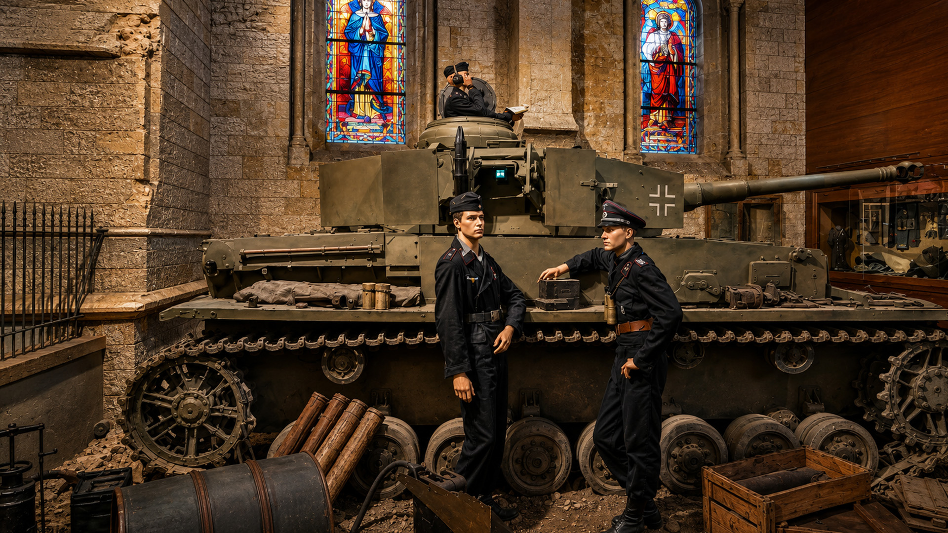 Maak Een Historische Wandeling Door D Day In Het Overlord Museum 4K 