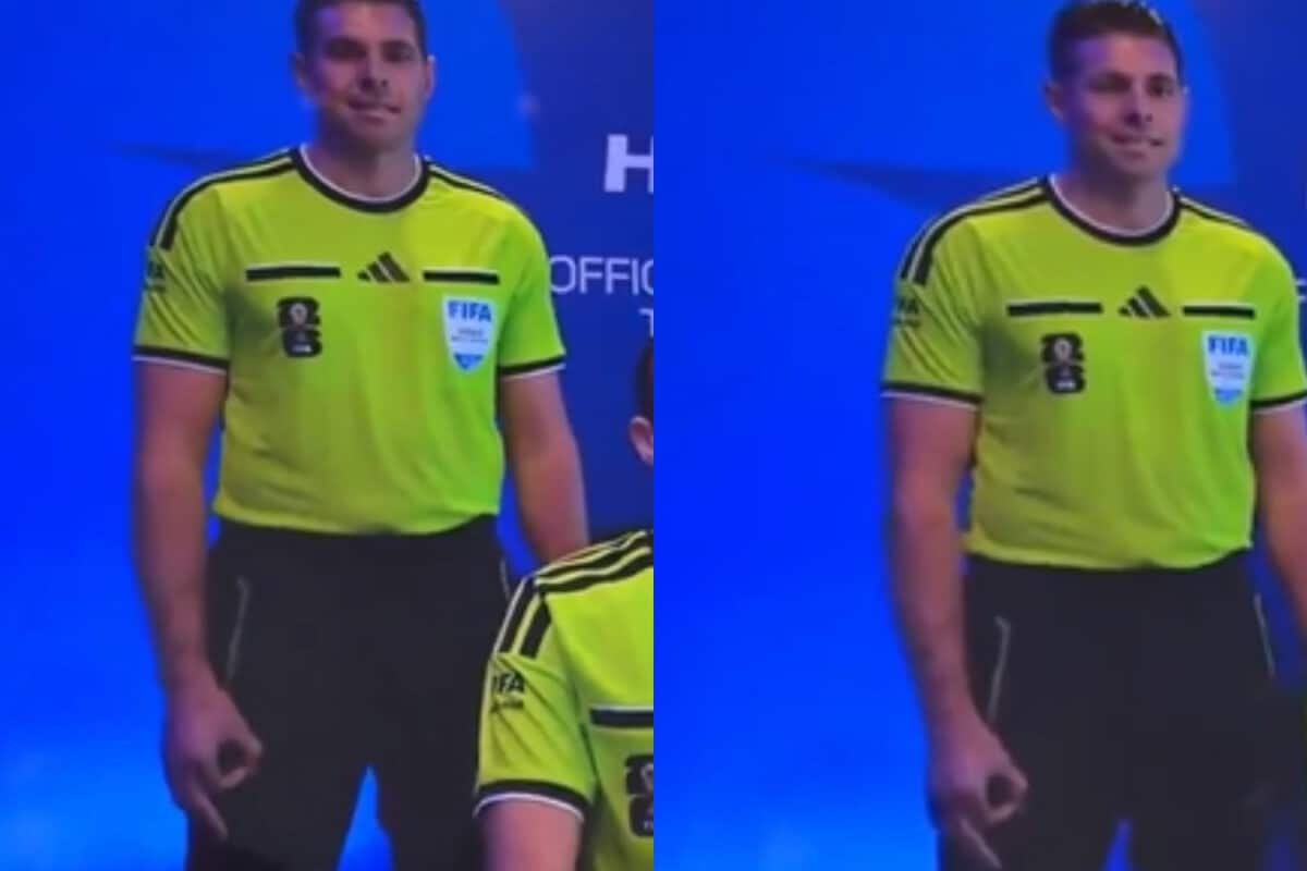 Did FIFA World Cup 2026 referee make 'white supremacy' gesture on live