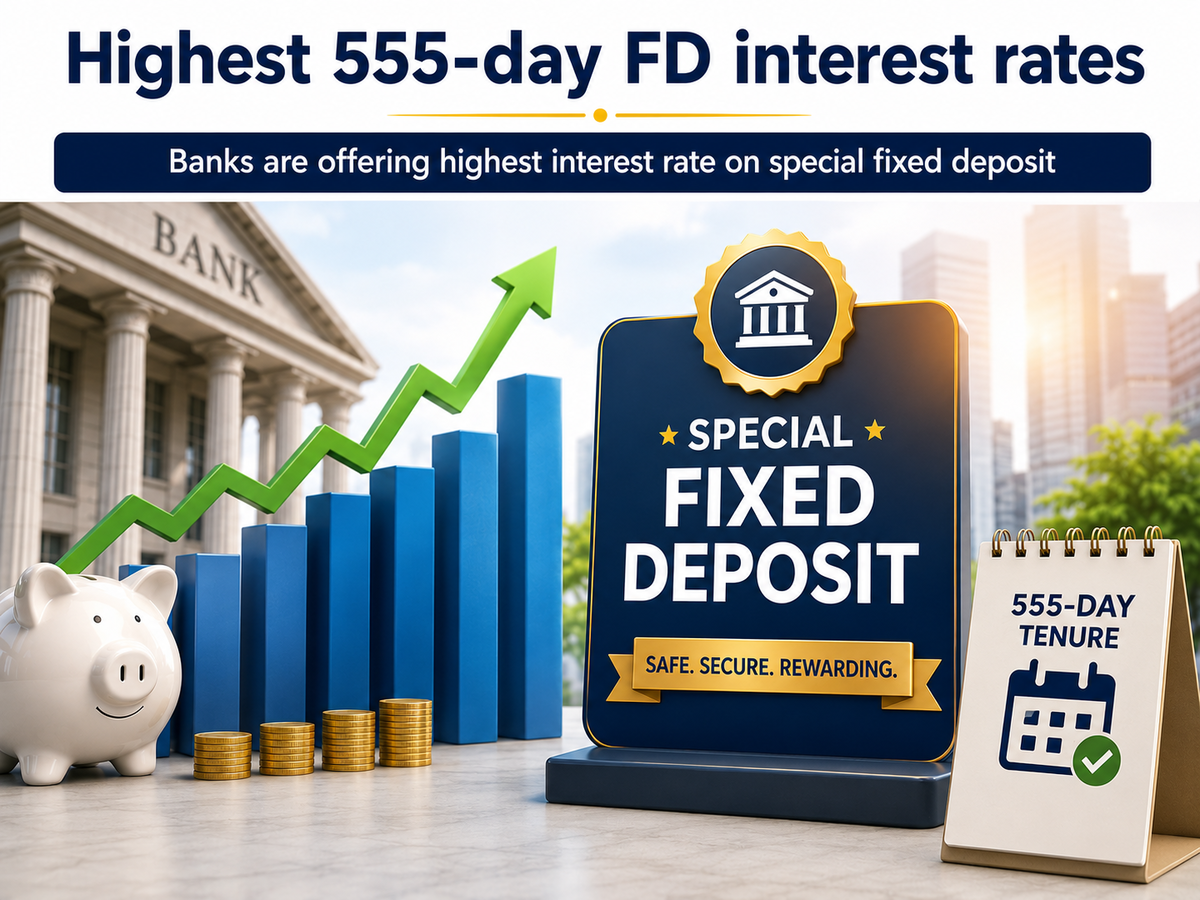 Highest 555-day FD interest rates: Banks are offering up to 7.25% ...