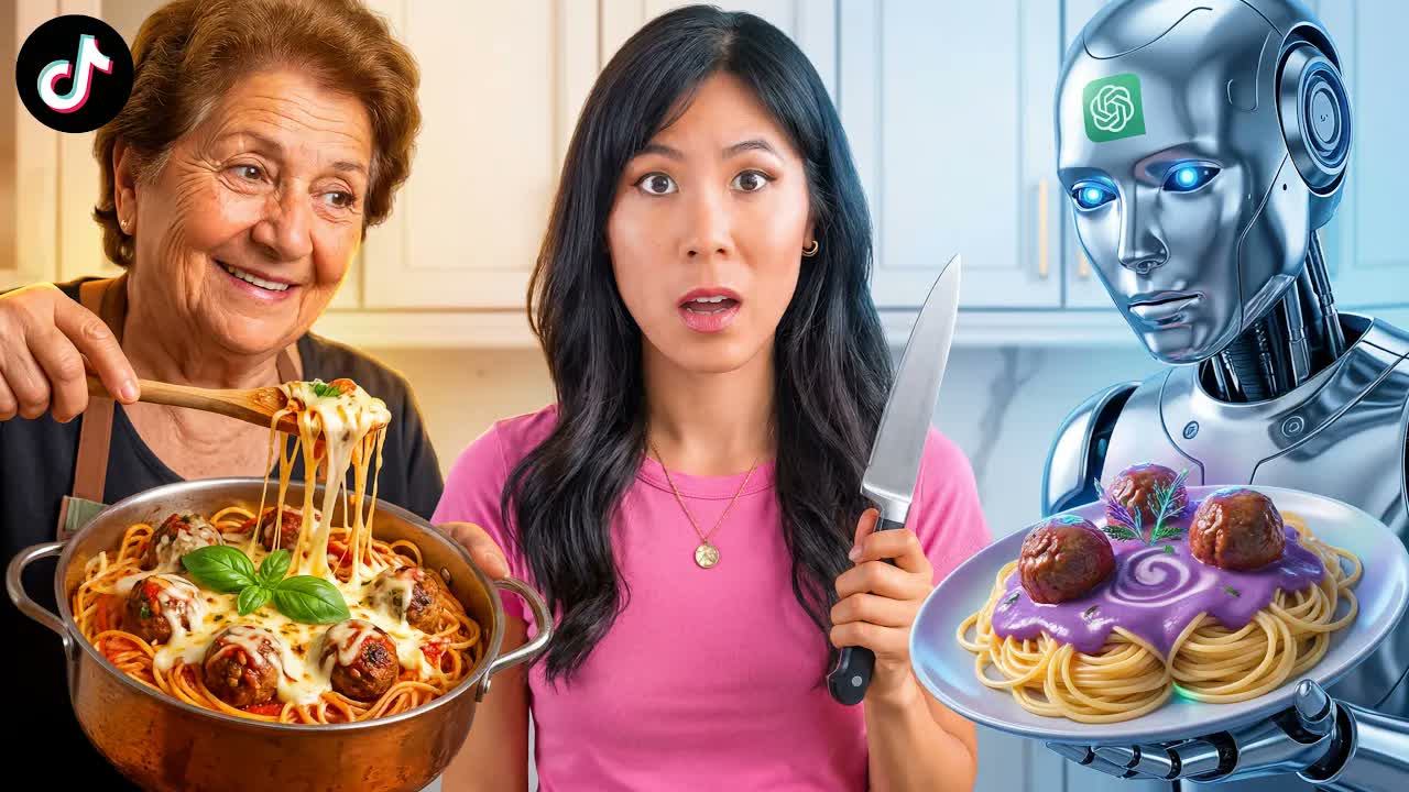 Nonna Silvia vs. ChatGPT: Who makes the better carbonara?