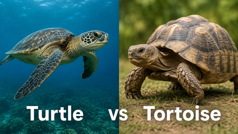 Turtle vs tortoise: Why these similar-looking reptiles are so different ...