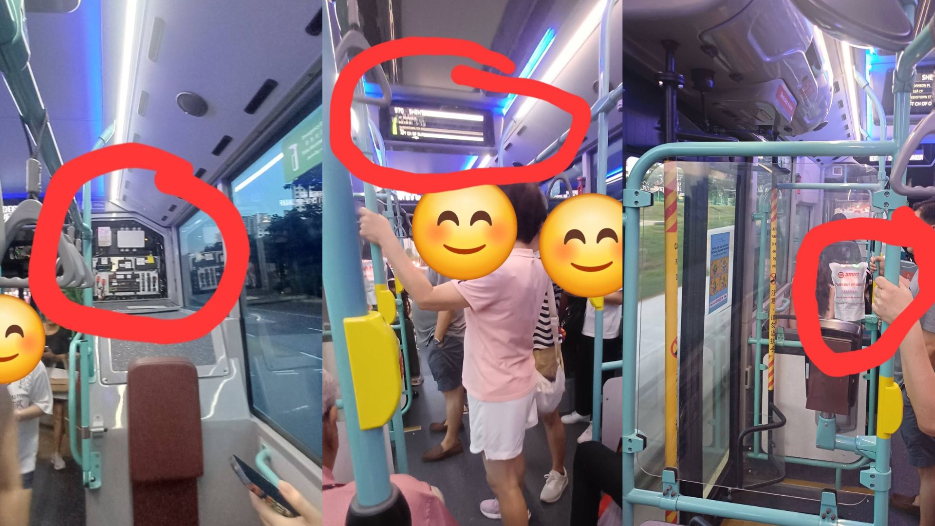 'Badly designed': Netizen raises feedback on SMRT newer buses, says it ...