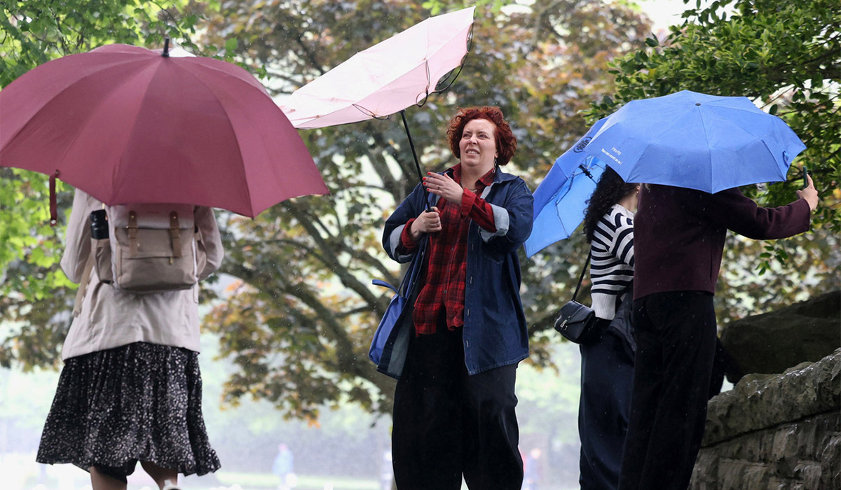 Status orange weather warnings in effect in six counties